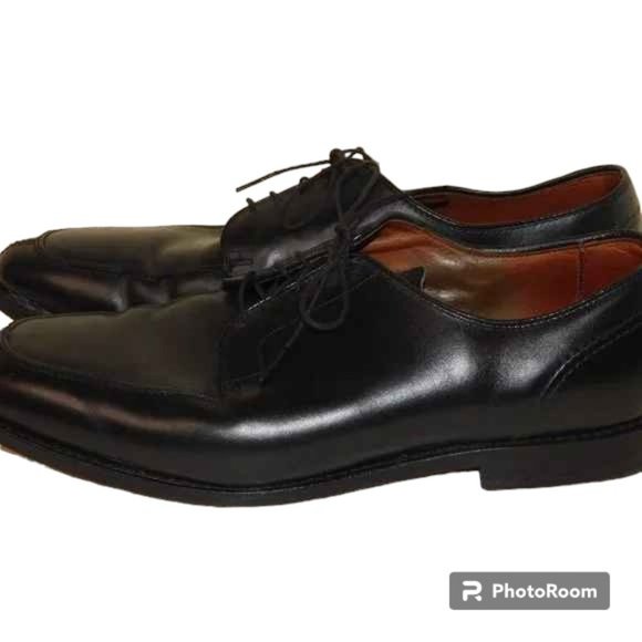 Allen Edmonds LaSalle Black Leather Split Toe Oxfords Shoes 4308 Men\'s Size 13D main image 12